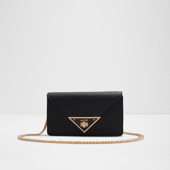 Brimorton Women's Black Wallet On A Chain image number 0