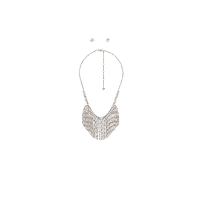 Marcas Women's Silver/Clear/Multi Necklace
