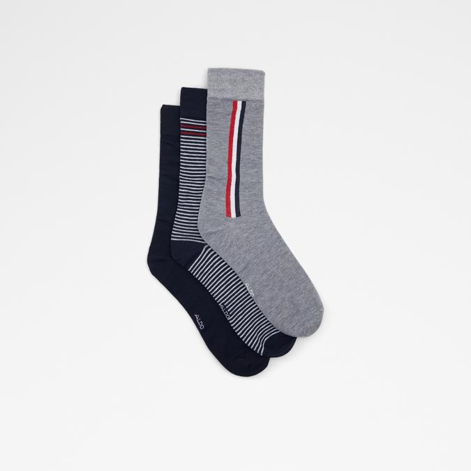 Theliwen Men's Navy Socks image number 0