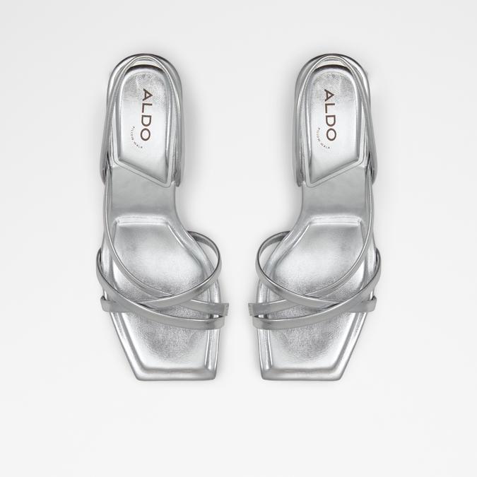 Minima Women's Silver Dress Sandals image number 1