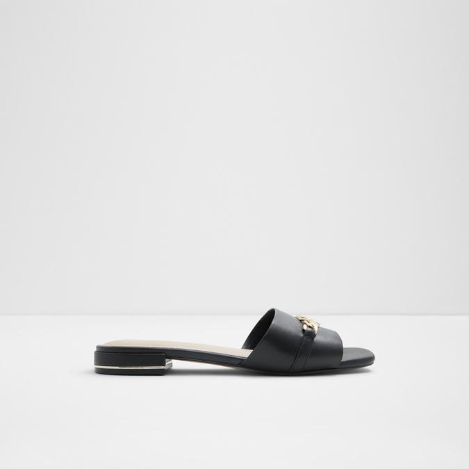 Emina Women's Black Flat Sandals image number 0
