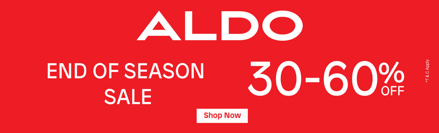 Stranger Things x ALDO Banner