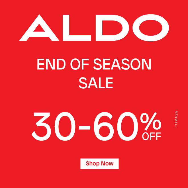 Stranger Things x ALDO Banner Mobile