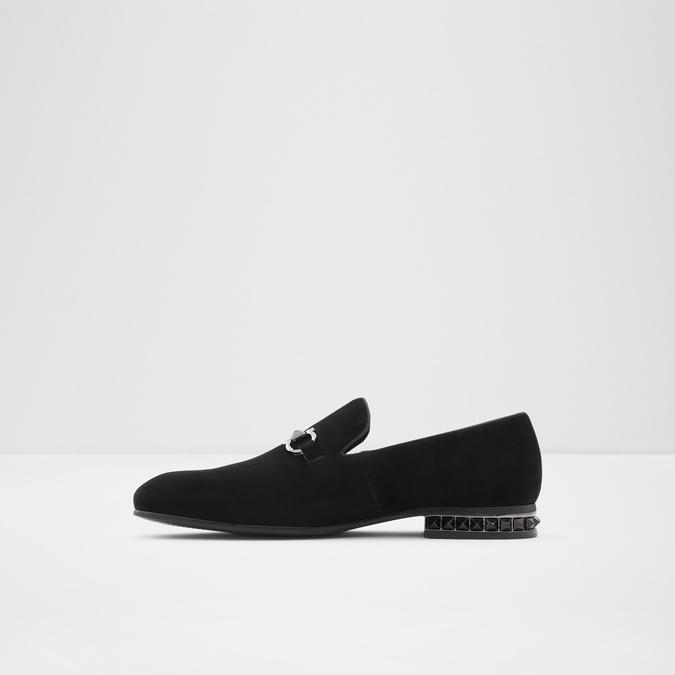 Bowtie Men's Black Loafers image number 3