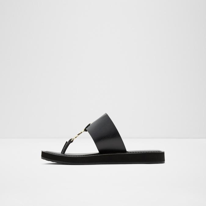 Yilania Women's Black Sandals image number 2