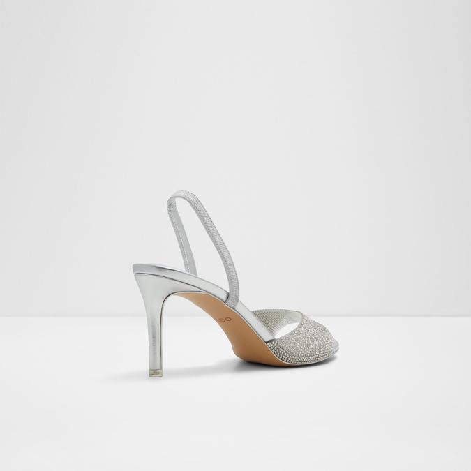 Aitana-In Women's Silver Dress Sandals image number 2