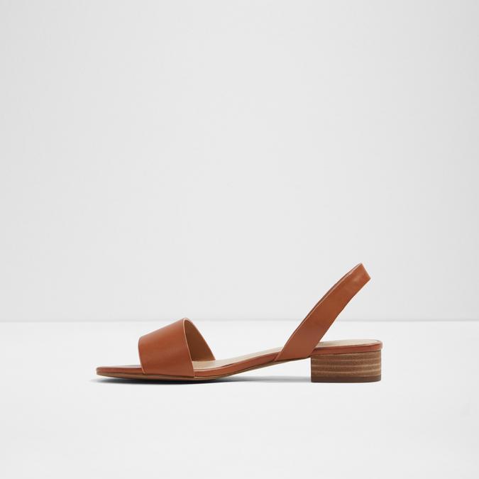 Candice Women's Cognac Flat Sandals image number 2