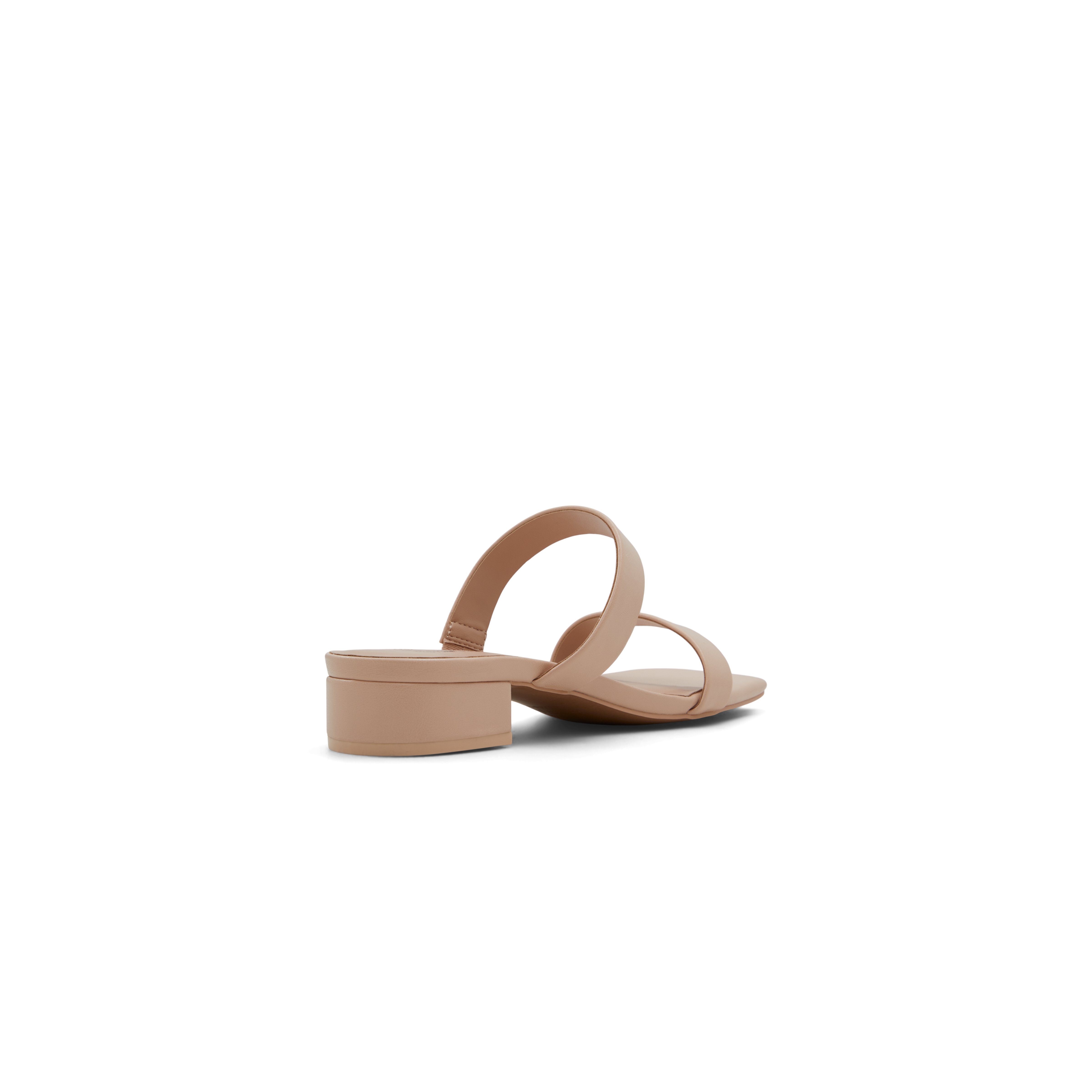 Clarra Women's Beige Block Heel Sandals image number 2