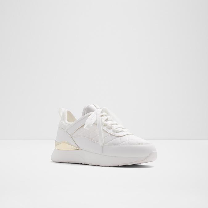 Quiltyn Women's White Athletic image number 4