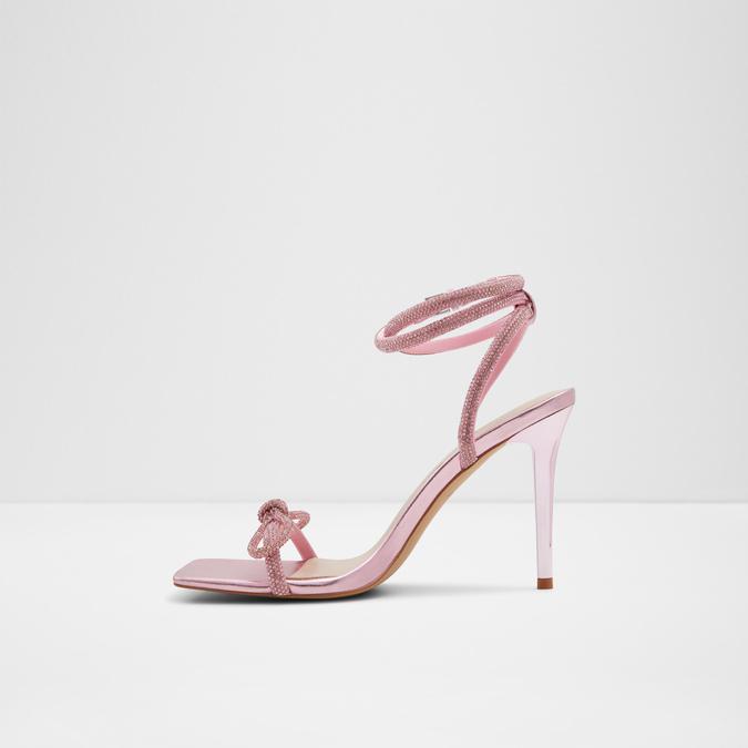 Mint Ruffled Dress + Pink Heels - McKenna Bleu