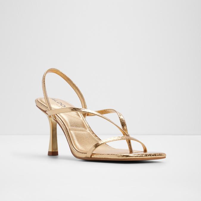 RIVA Gold Women Heels image number 3