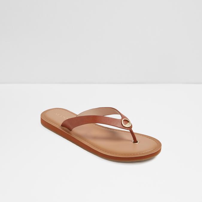 Lascala Women's Cognac Sandals image number 0