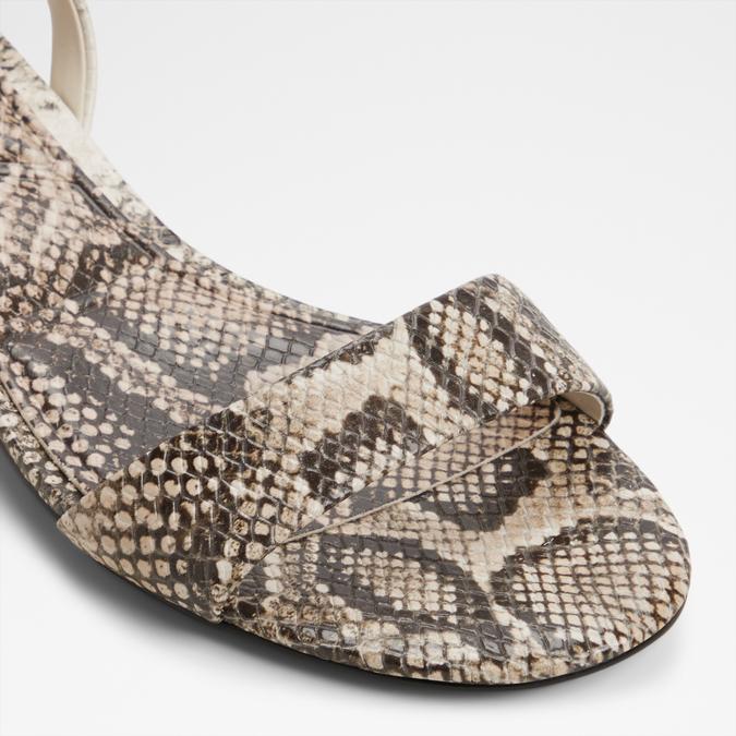 HALOBREREL Beige Women Heels image number 4