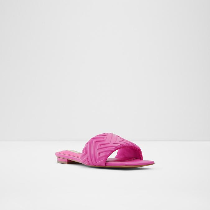 Cleona Women's Medium Pink Flat Sandals image number 4