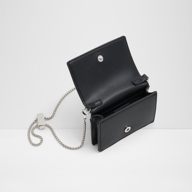 Tux Women's Black Wallet On A Chain image number 2