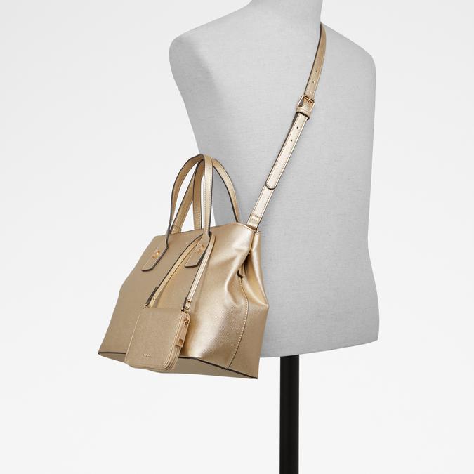 Boutchyard Women's Gold Tote image number 3