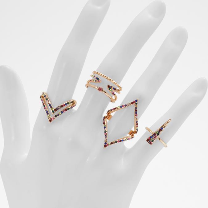 Masogelato Women's Bright Multi Rings