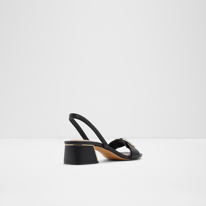 Lucilda Women's Black Block Heel image number 2