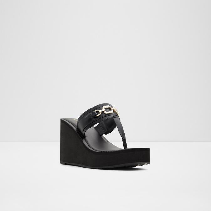 Ibaraki Women's Black Sandals image number 4