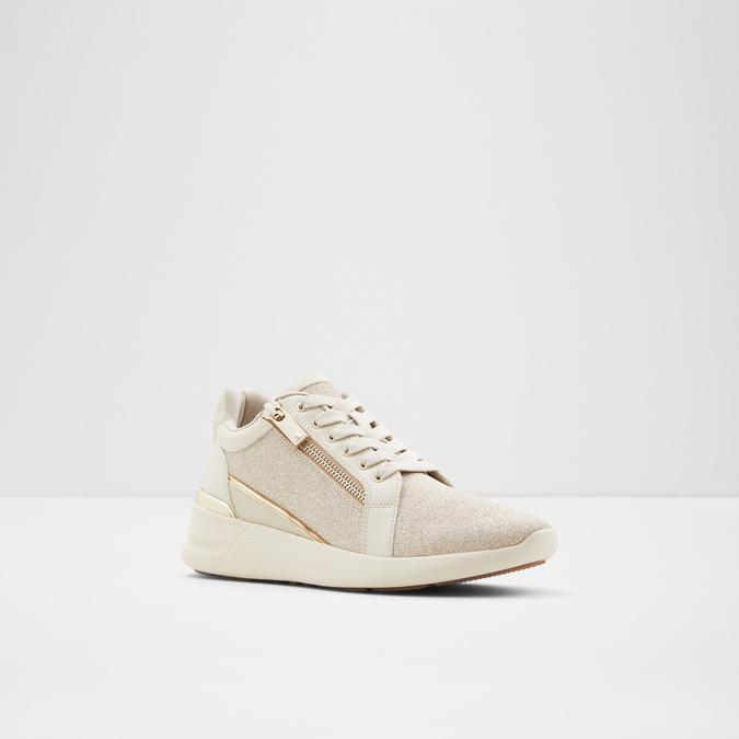 Dwialian Women's Gold Sneakers image number 3