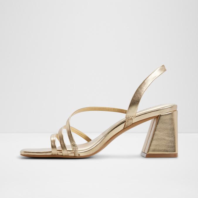 ATLANTICUS-IN GOLD Women Block heel sandals image number 2
