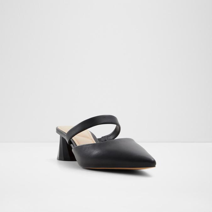 Kinski Women's Black Block Heel Shoes image number 4
