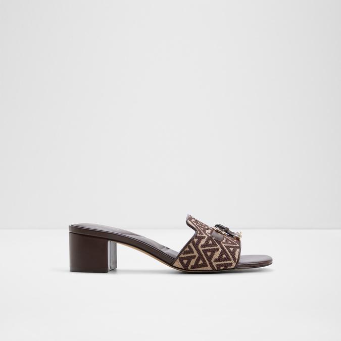 TESSINA-IN BROWN MULTI Women Block heel sandals