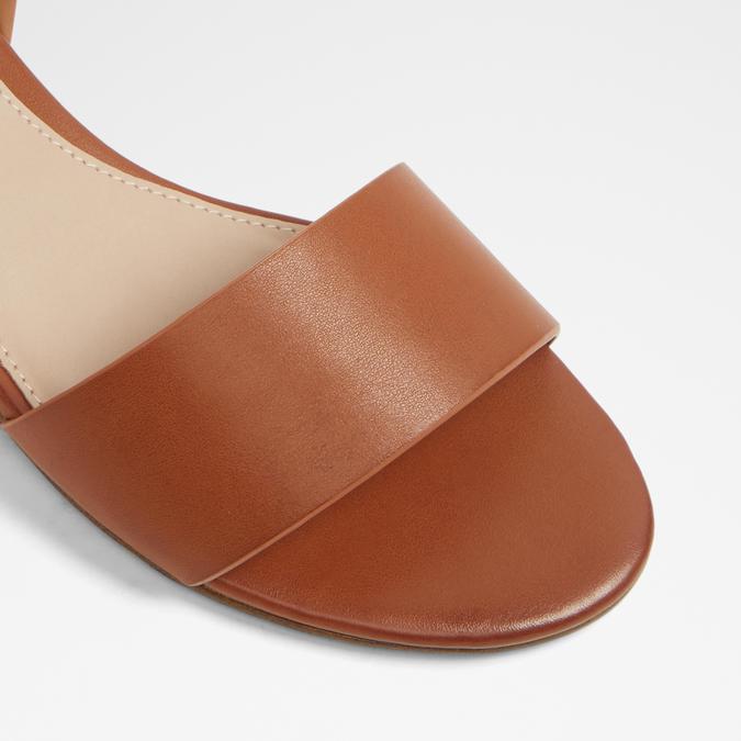 Candice Women's Cognac Flat Sandals image number 1