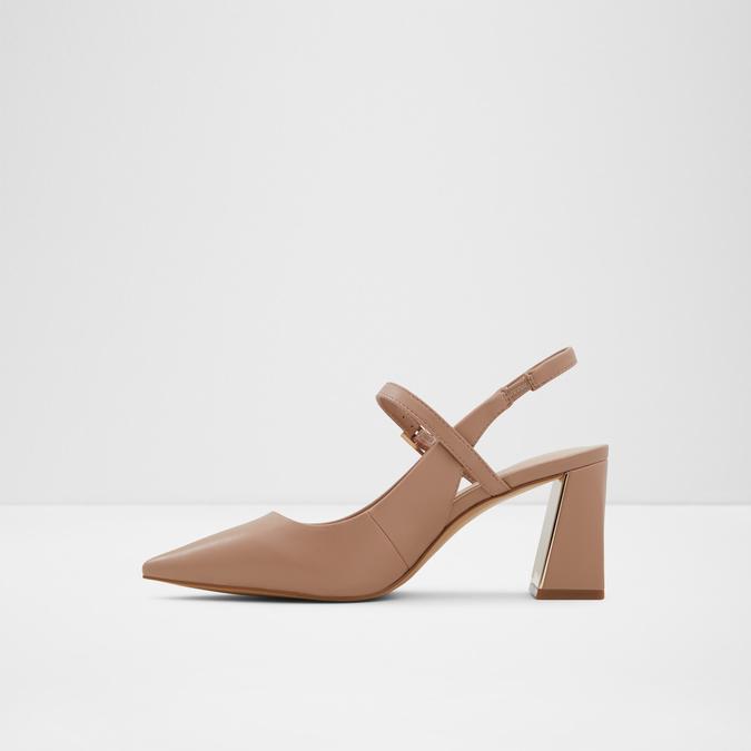 Papilliana Women's Beige Block Heel image number 3