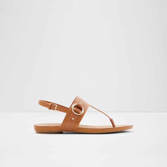 Pandra Women's Cognac Flat Sandals