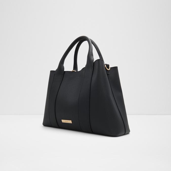 Mutsee Women's Black Satchel image number 1
