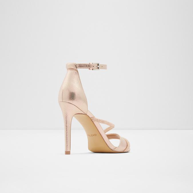 Kuprina Women's Rose Gold Dress Sandals image number 1