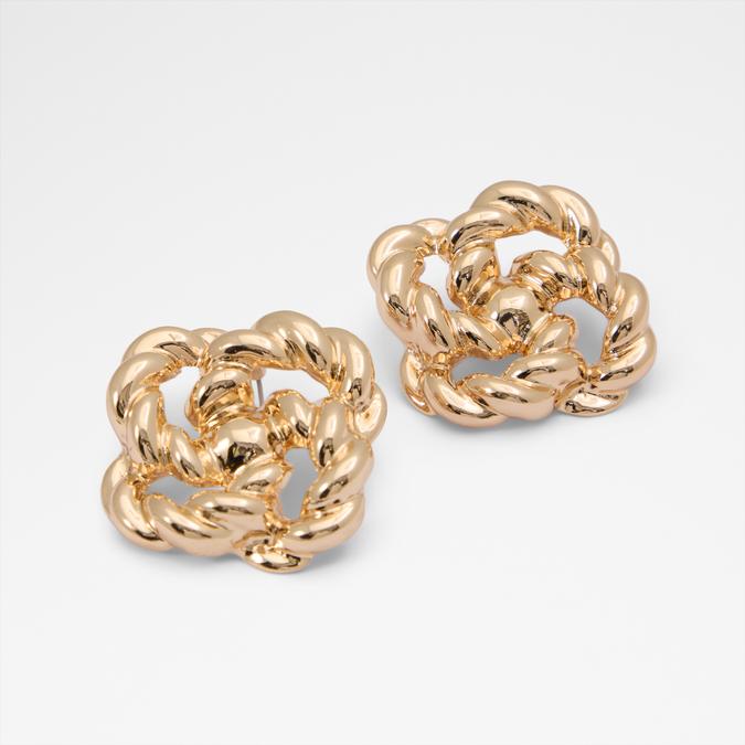 Doubleknot Women's Gold Earrings image number 0