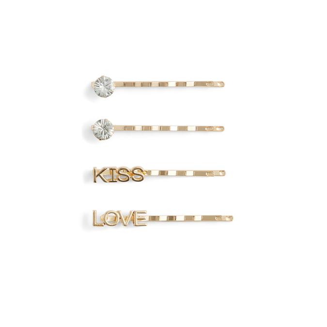 Airley Women's Clear On Gold Hair Accessories image number 0