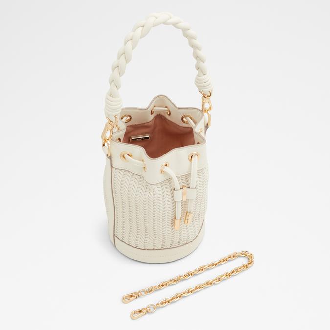 Auen Women's Beige Bucket Bag image number 2