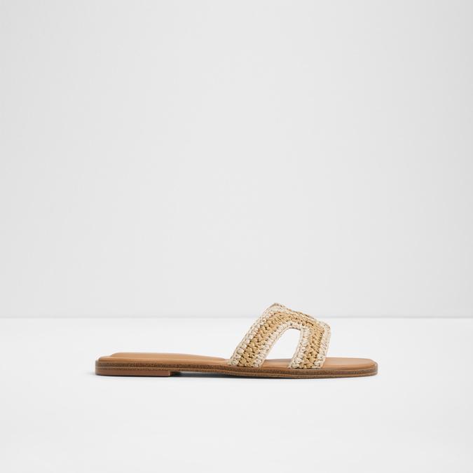 Itsandala Women's Beige Flat Sandals