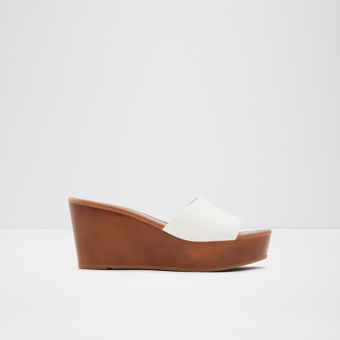 Fairyglen Women's White Wedges image number 0