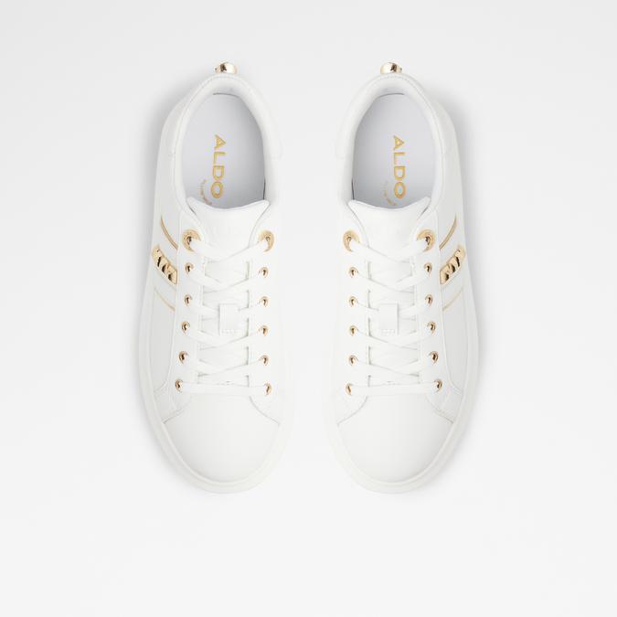 Larou Women's White Sneakers image number 1