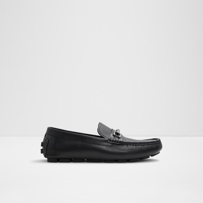 Cairns Men's Black Moccasins