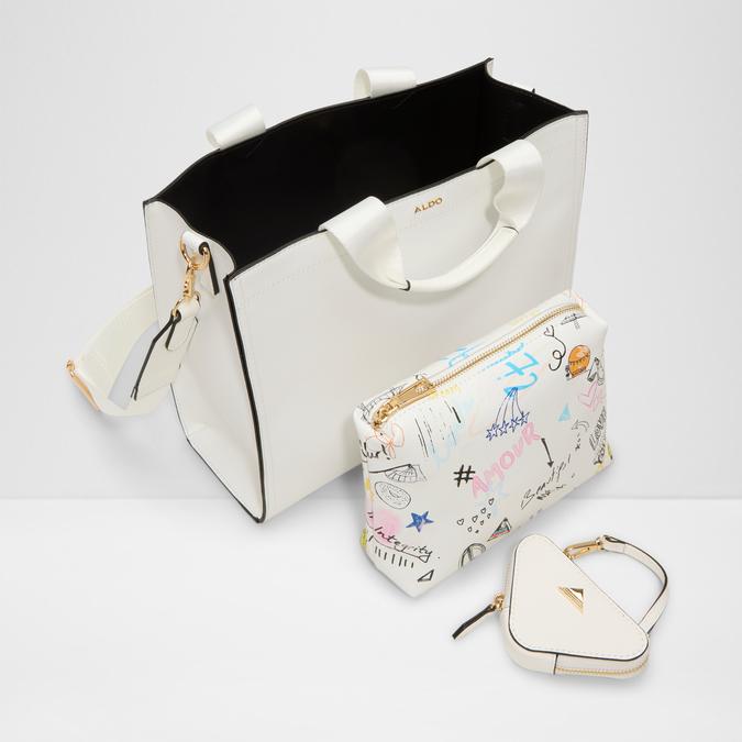 Mtl72Bag Women's White Satchel image number 2