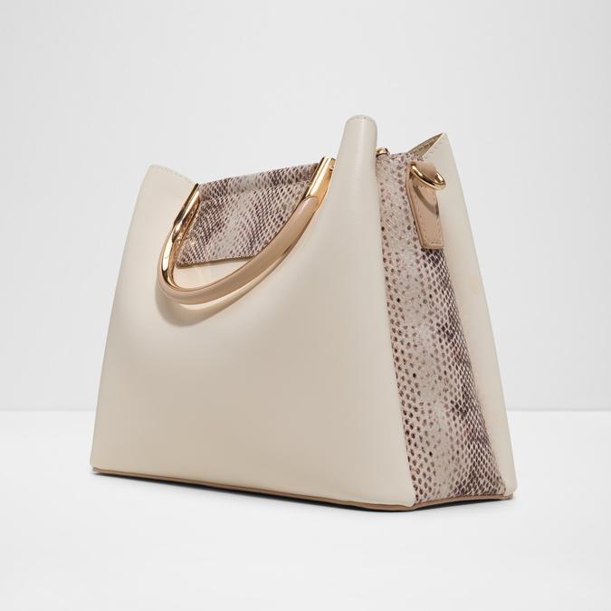 SLOANA Cream Multi Women Satchel