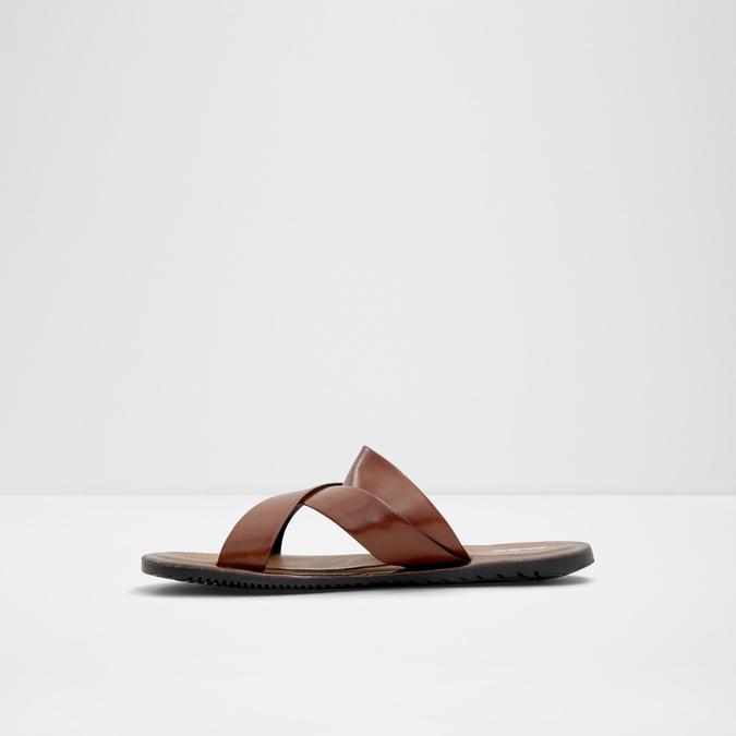 Zahir Men's Cognac Sandals image number 2