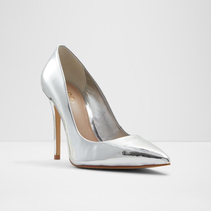 Cassedyna Women's Silver Pumps image number 4