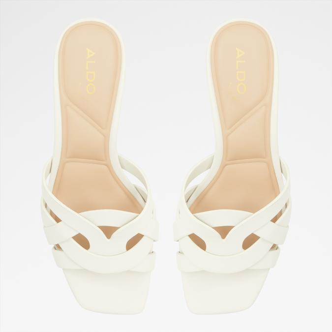 Etharedan Women's White Dress Sandals