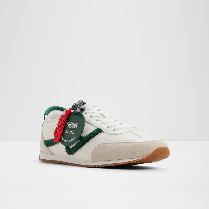 Hawkinshigh-In Men's White Low Top Sneakers image number 6