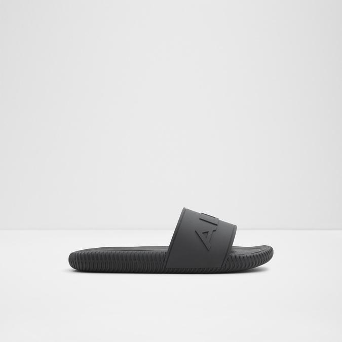 Poolslide Men's Black Sandals image number 0