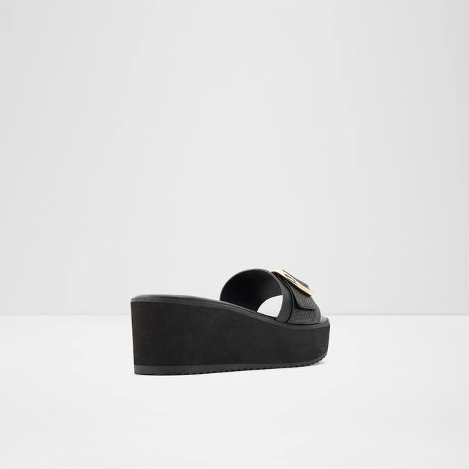 Thinnes Women's Black Sandals image number 1
