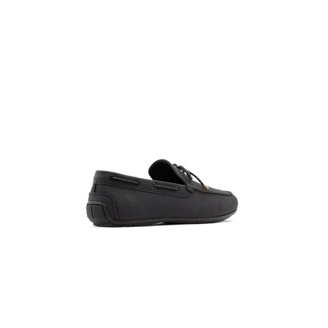Yinuo Men's Black Loafers image number 1