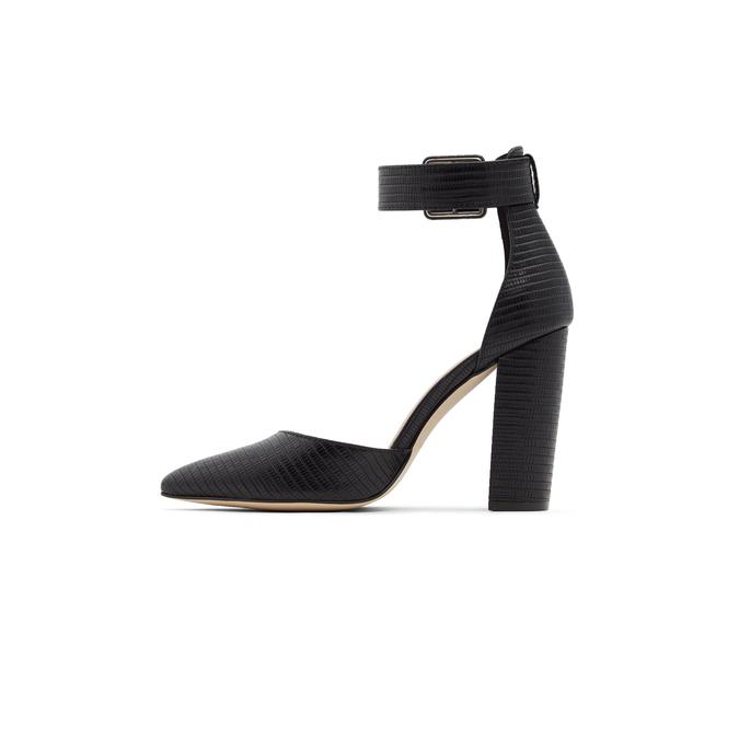 Jonieb Women's Black Heeled Shoes image number 2