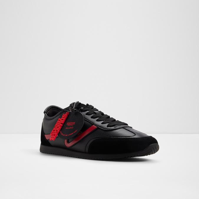 Hellfireclub-In Men's Black Low Top Sneakers image number 5